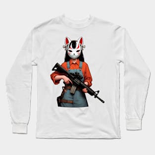 Tactical Kitsune Long Sleeve T-Shirt